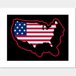 United States of America Posters and Art